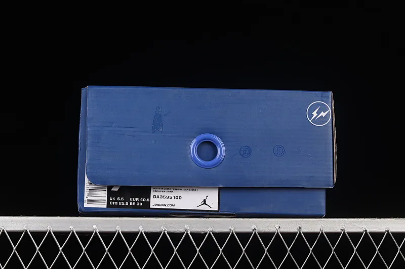 All categories Air Jordan Jordan series basketball shoes Air Jordan 3 Fragment Design x Air Jordan 3 AJ3 Joe 3 Hiroshi Fujiwara white black blue Lightning joint DA3595-100